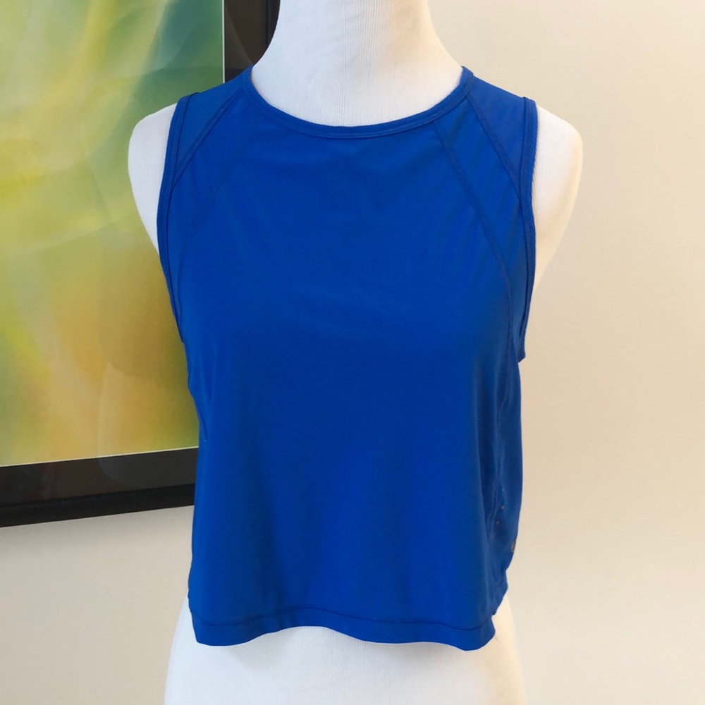 Lululemon Sculpt Cropped Tank BLBT 4